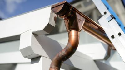 Copper Gutters Installation - Copper Gutter Installation Shreveport, Louisiana