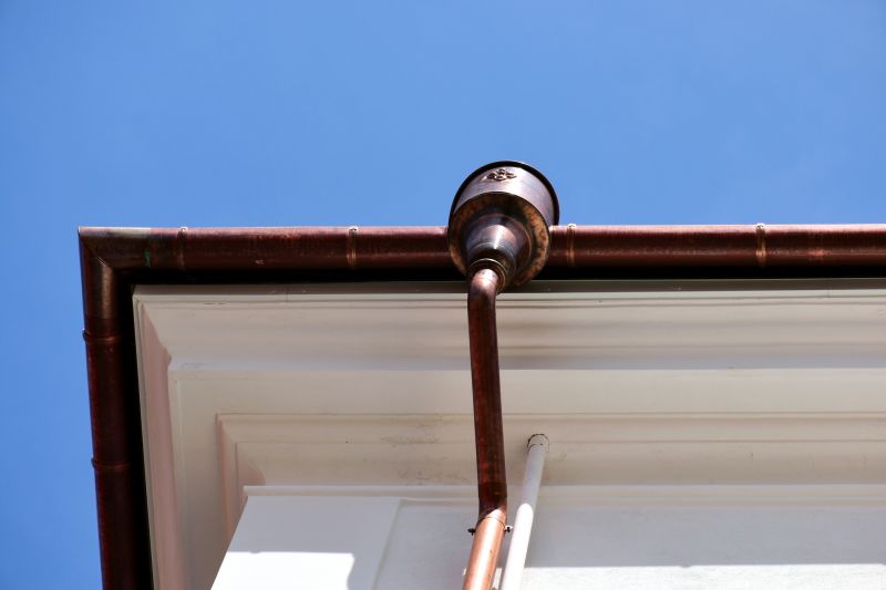 Copper Gutter Installation