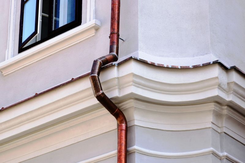 Copper Gutter Installation