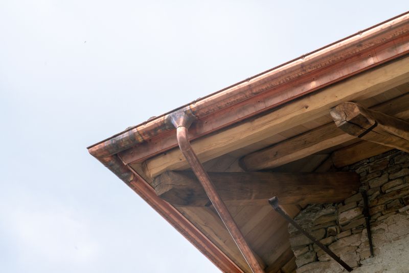 Copper Gutter Installation