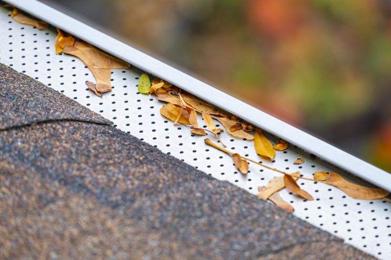 Gutter System with Leaf Guard