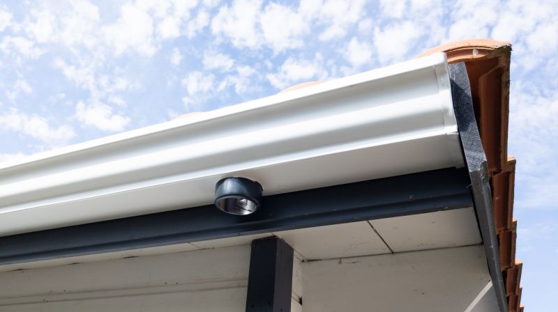 Corner Gutter Installation