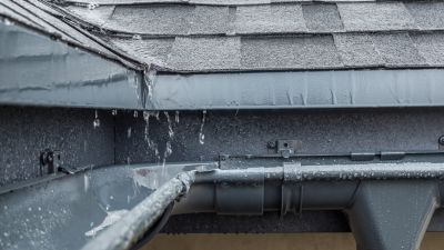 High Capacity Gutter Installation