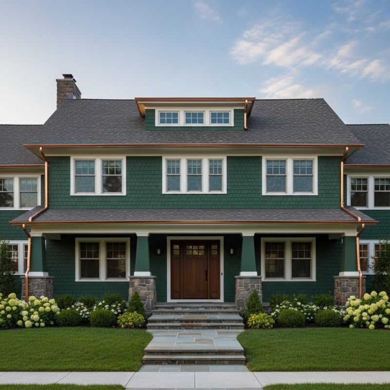 Why Copper Gutters Are A Premium Choice For Residential Homes