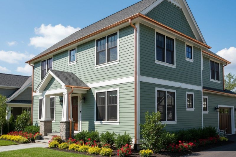 Why Copper Gutters Are A Premium Choice For Residential Homes